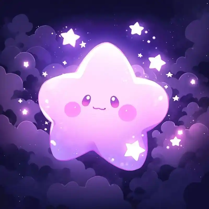 可爱小星星头像.mewx ai创作#dou上热门 #midj - 抖音