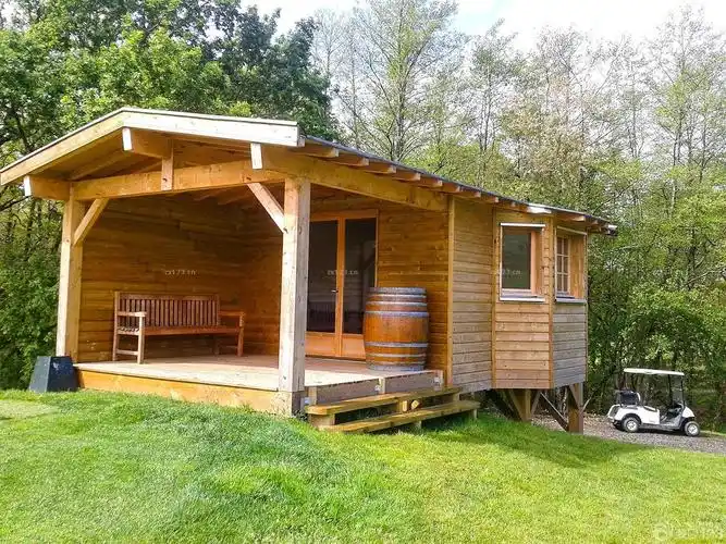 农村自建木屋别墅外观实景图片_设计456装修效果图