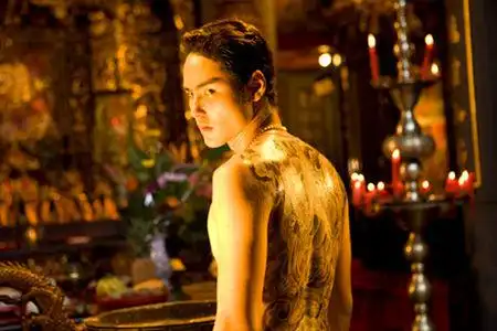 求艋胛里面阮经天背上的那种图案,我背上有个关公纹身,想用那种覆盖