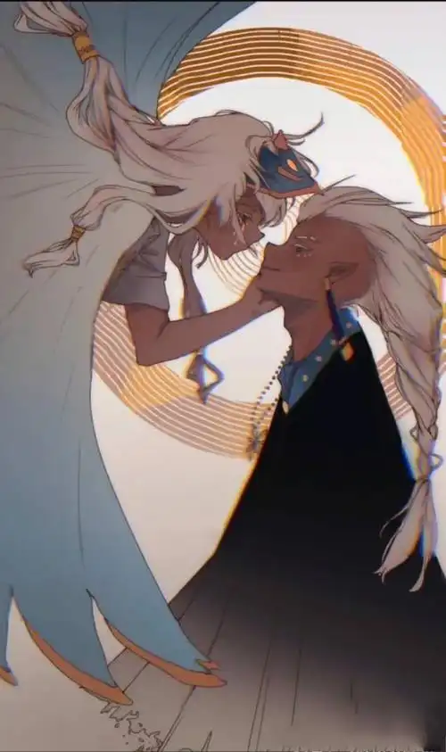 sky光遇卡卡临摹光遇卡卡手绘临摹光遇sky——卡卡西sky光遇帅气卡