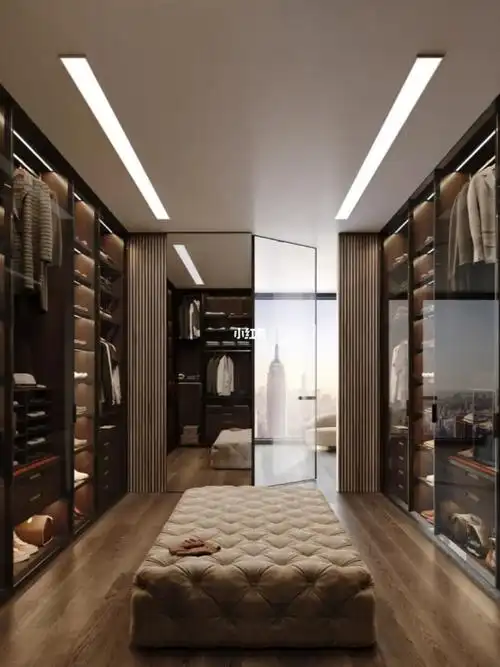 六款轻奢精美衣帽间-室内设计