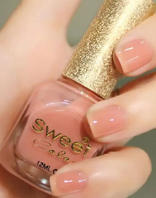 淡裸色珠光系列指甲油12ml