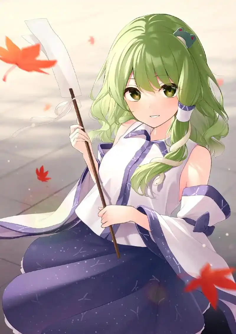 东风谷早苗 #二次元壁纸 #二次元壁纸动漫美女  - 抖音