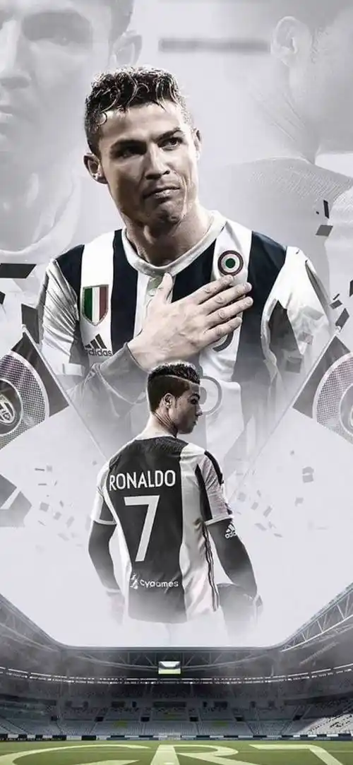 踢球侠壁纸意甲尤文图斯c罗高清全面屏手机第五期