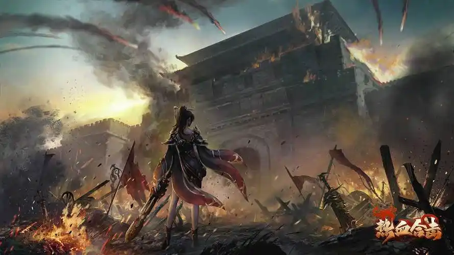 传奇女战士19原创作品插画游戏原画陶字辈陶字辈《三国》系列之刘关张