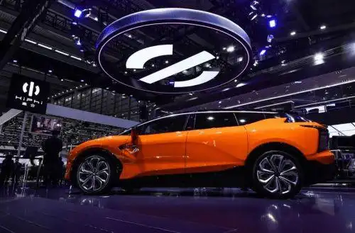 国产电动车高合hiphi x独特开门方式气场全开|车门|门把手|hiphi|对