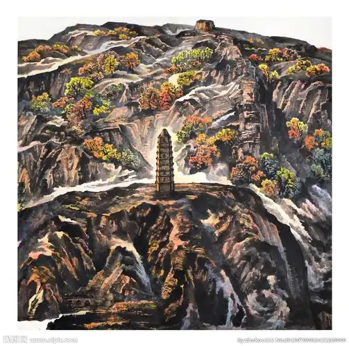 rgb40共享分举报收藏立即下载×关 键 词:革命圣地 延安 宝塔山 窑洞