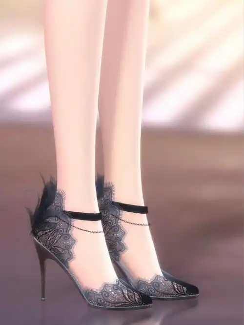 女鹅的几款超美高跟鞋#闪耀暖暖