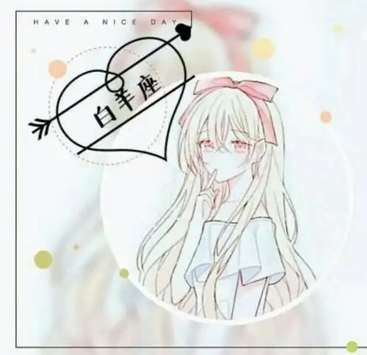 12星座的样子图片漫画少女,各星座的专属头像