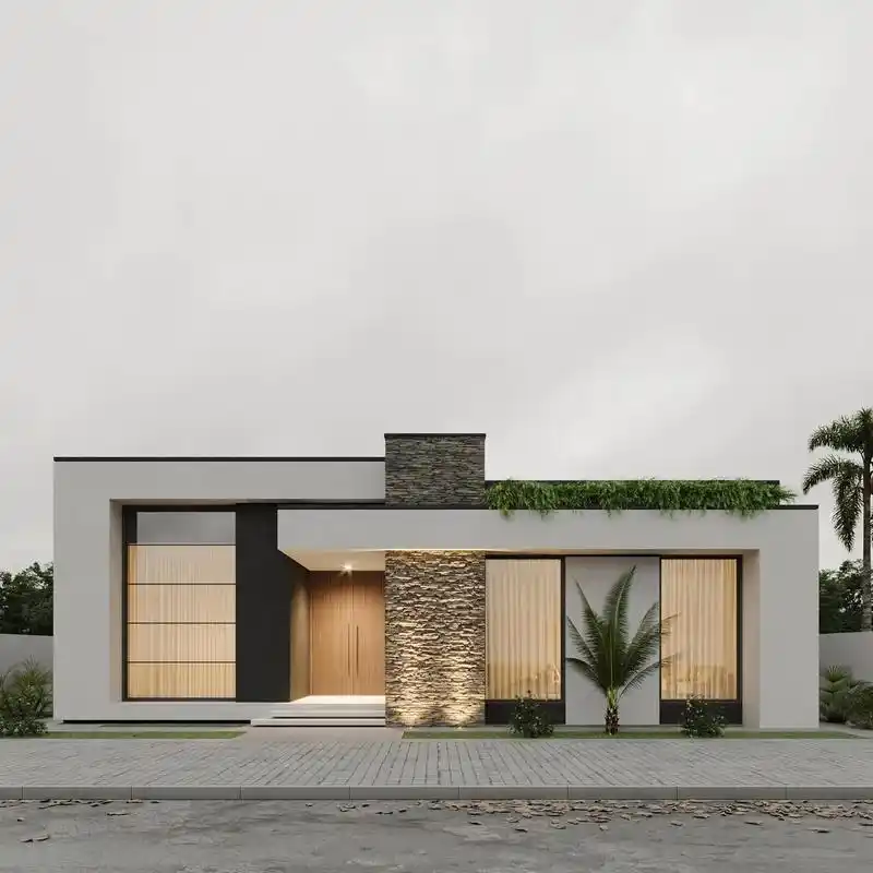 极简主义之家,现代大平层别墅设计