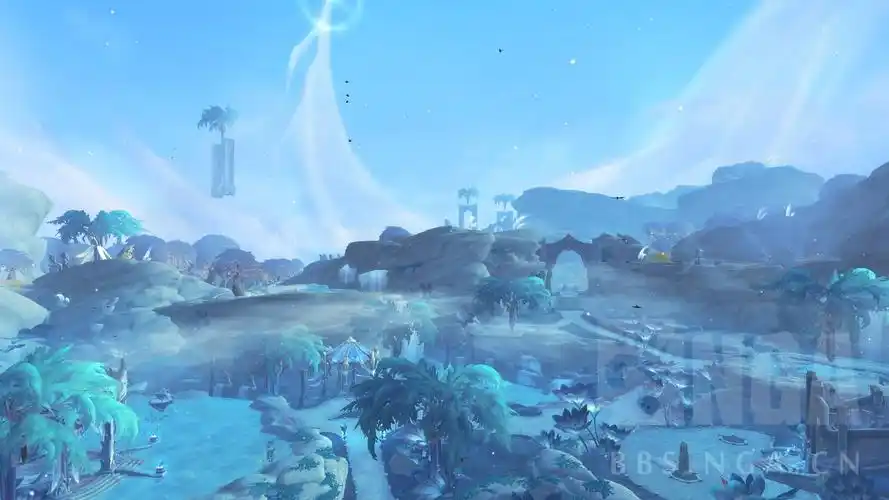 90alpha每一帧都是壁纸人间仙境天界华庭90全新地图晋升堡垒详细游览