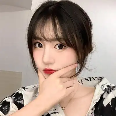 法式刘海假发女自然无痕超薄修脸两侧遮大脸八字空气假刘海法式片