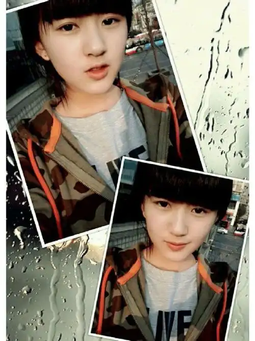 赵露思上学时期旧照