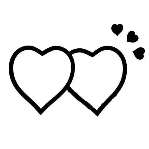 一分钟教会你100种心形简笔画画法!