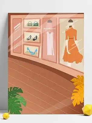 连衣裙女装banner背景图