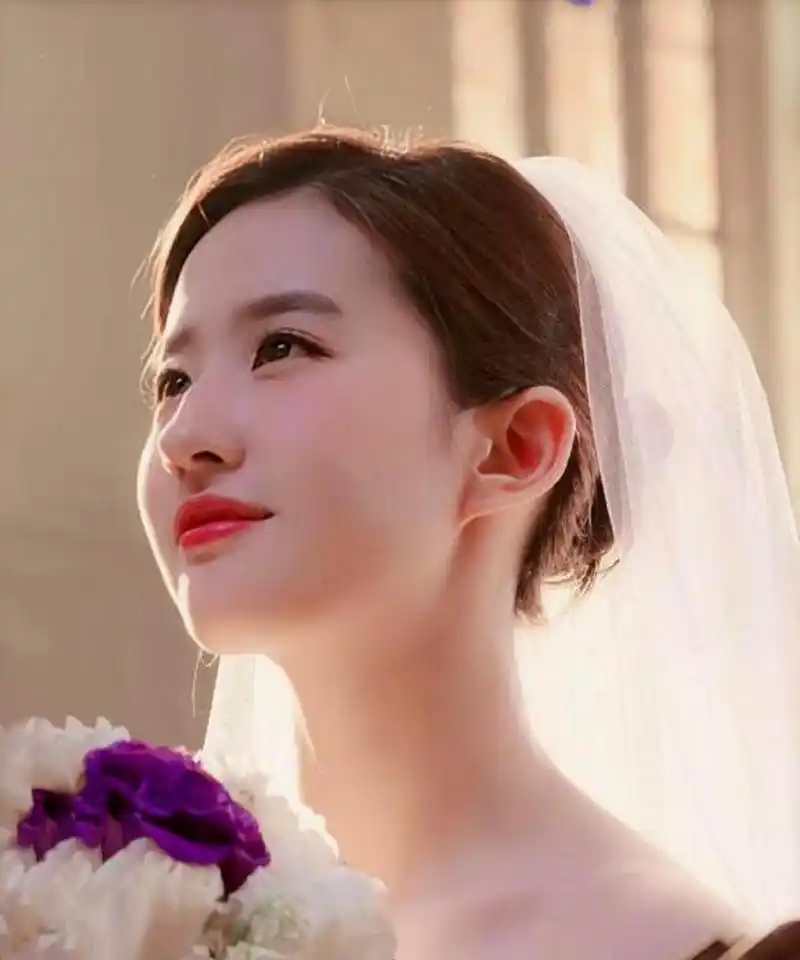 神仙姐姐的侧颜美得惊人.