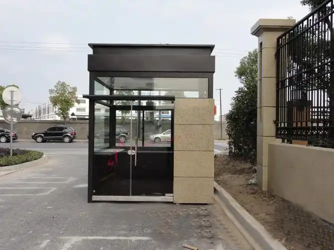 山西同创钢结构岗亭小区值班岗亭保安亭厂家直销支持定制