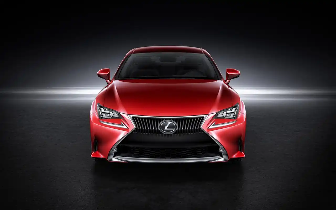 2015lexusrc雷克萨斯炫酷红色桌面壁纸高清大图预览1920x1200_汽车