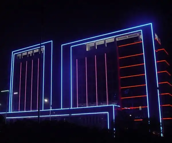 户外灯带led软灯带 5050 60珠12v灯带轮廓线条灯户外景观防水灯条