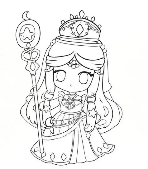 简笔画图片大全叶罗丽仙子卡通简笔画绘画步骤教学 - 水彩迷叶罗丽花