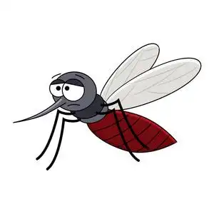 蚊子卡通图片
