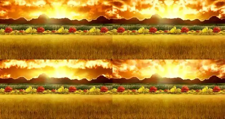 希望的田野上_1920x1020_高清视频素材下载(编号:3872857)_舞台背景