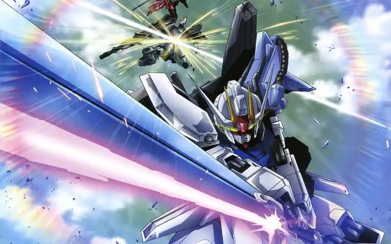 4k壁纸高达出击