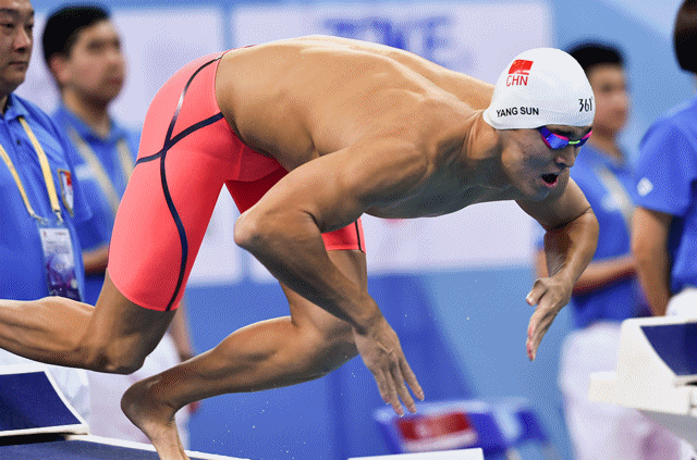 男将抢眼 孙杨全能——游泳冠军赛综述