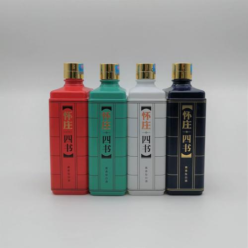 贵州怀庄四书 53度酱香型纯粮酿造礼盒装整套摆柜500ml*4瓶