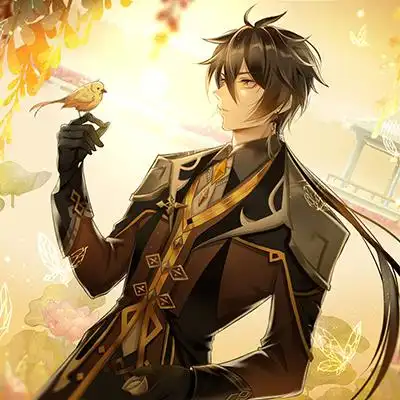 高清原神钟离头像图片