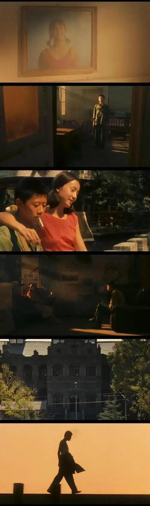 华语巅峰作品,以下是《阳光灿烂的日子》洗版画质截图.