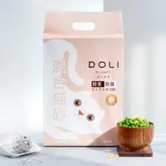 doliplanet哆力星球酵素除臭混合猫砂2kg