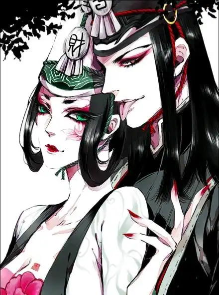 求几张黑白无常图片