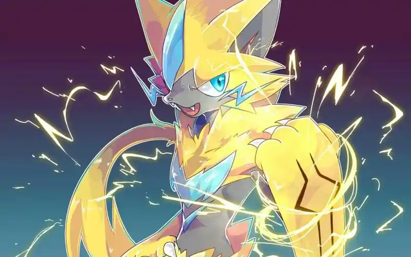 捷拉奥拉 帅气的电气大猫 本人第二喜欢的幻兽