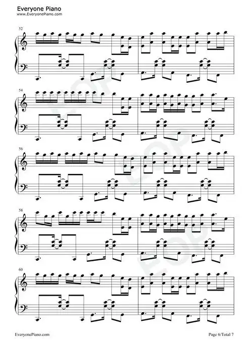 邀请你坐上我的野摩托-抖音五线谱预览6-钢琴谱文件(五线谱,双手简谱