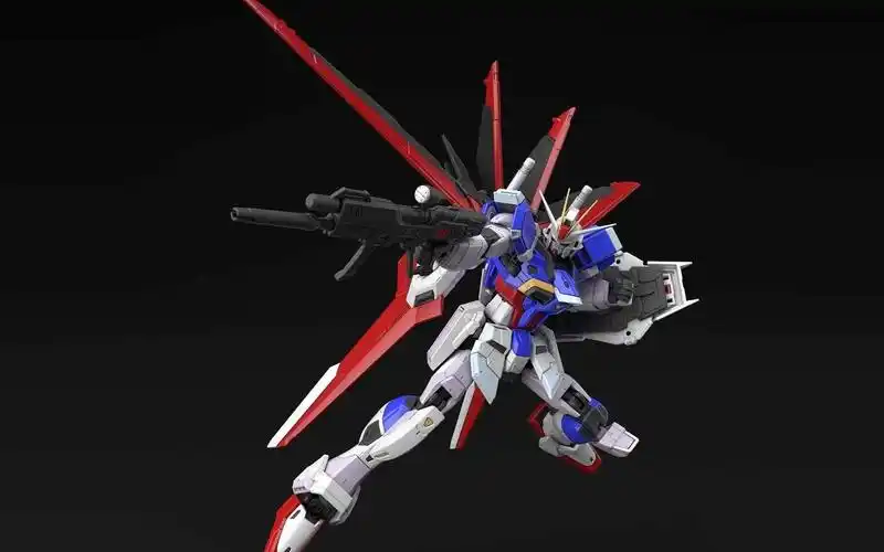 38】自动组装の高达模型 rg(威力脉冲高达/空战型脉冲高达)