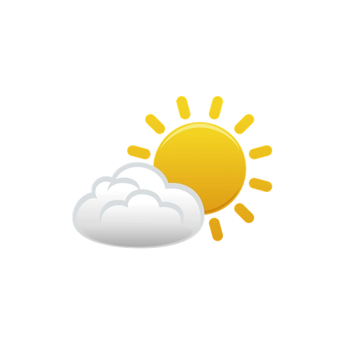 多云卡通气象图标