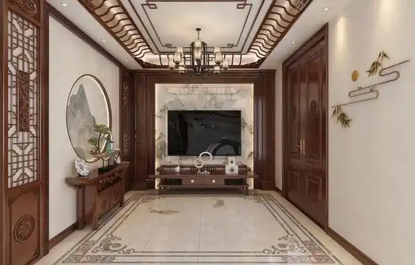 中式风格是成功人士必选的一种装修方式,宫廷贵气,庄重,优雅,呈现出