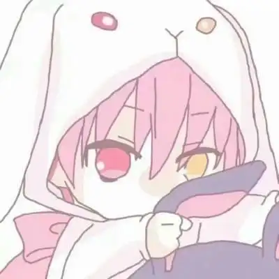 好看的动漫二次元情侣头像 呆萌两张配对情侣头像