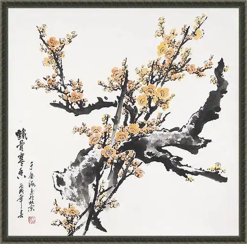 国画梅花精品