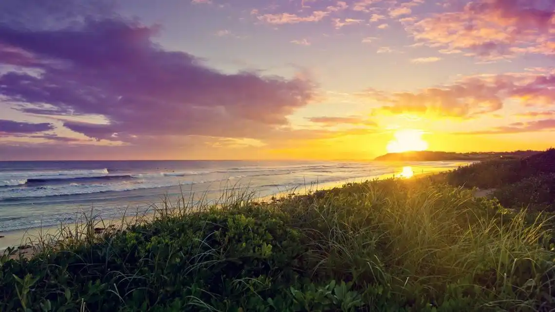 高清海面日出图片-风景壁纸-高清风景图片-第2图-娟娟壁纸