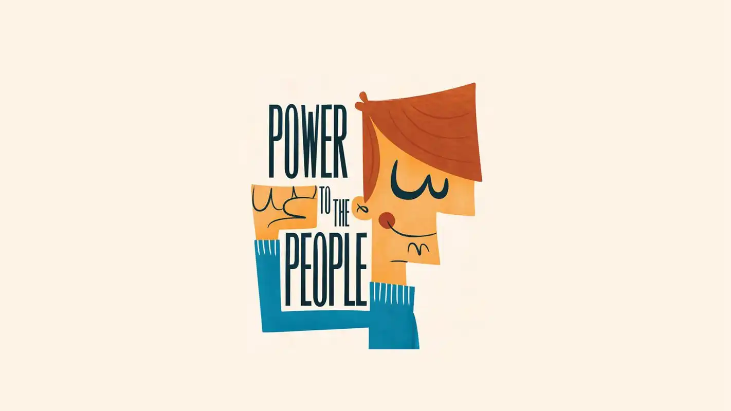 极简创意设计简约手绘卡通图案高清桌面壁纸