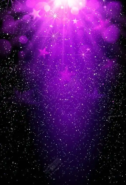 紫黑色浪漫星空背景素材模板免费下载_psd格式_1702像素_编号28786853