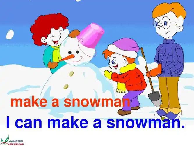 make   snowman i can make   snowman.