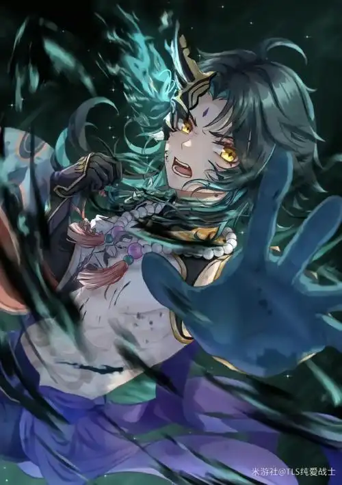 原神魈帅图.只发了一部分,关注拿 #原神 #魈 - 抖音