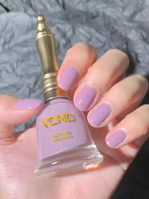 夏天炎炎你最甜芋泥啵啵色指甲油