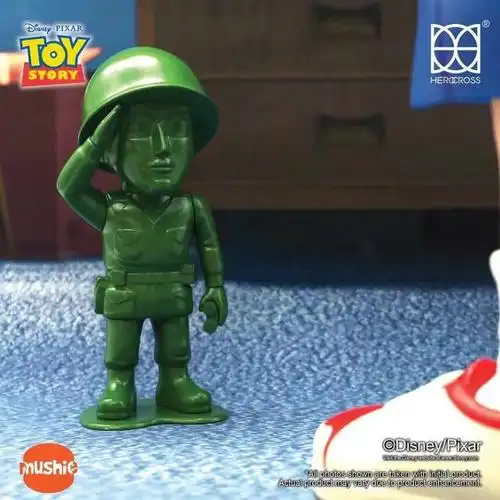 herocross hms系列《玩具总动员》绿色小兵 6 吋搪胶人偶
