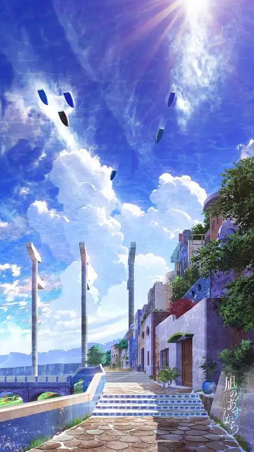 二次元手绘插画动漫小清新森系超清美图手机壁纸聊天背景不喜勿喷