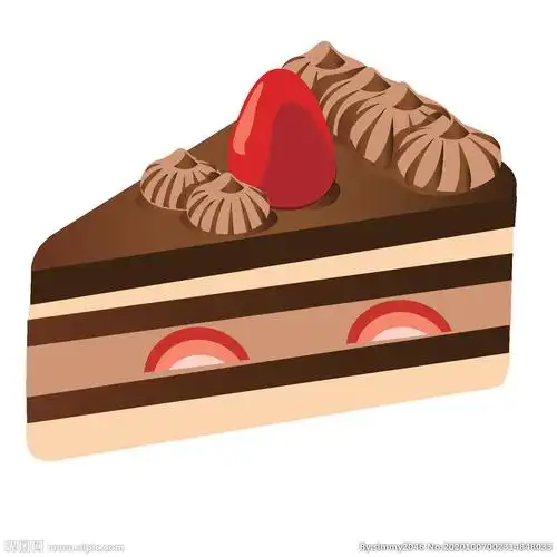 卡通矢量点心插画图片