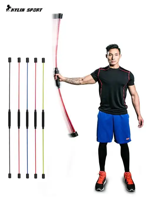 飞力仕健身棒弹力棒飞力士flexi bar菲力仕棒肌肉放松振颤棒硬杆